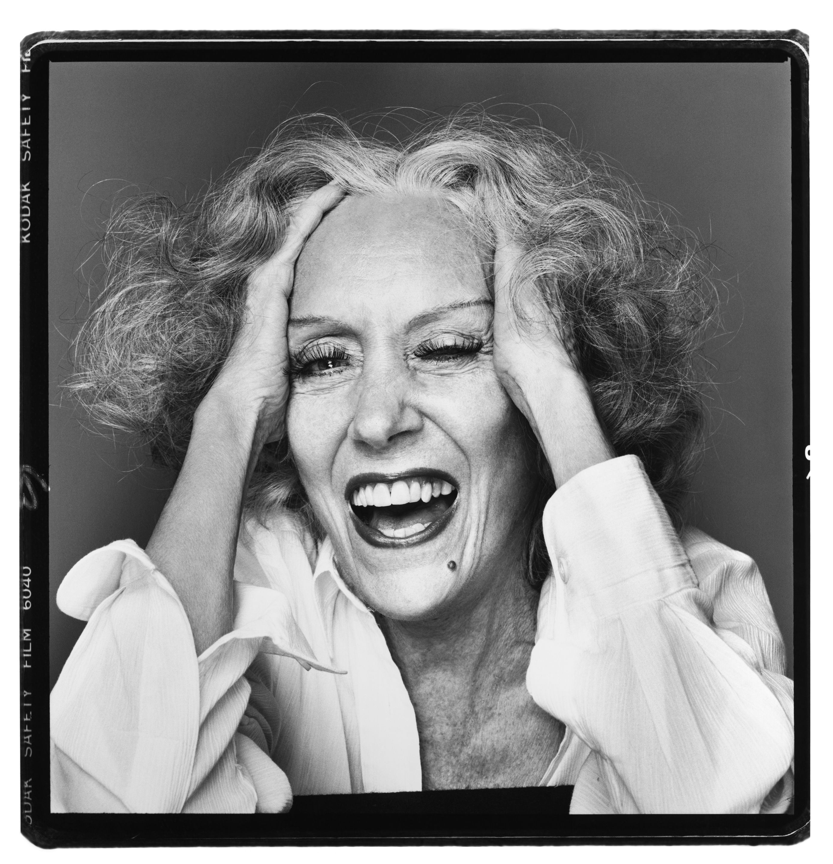 Gloria Swanson photographiée par Richard Avedon à New York en 1980